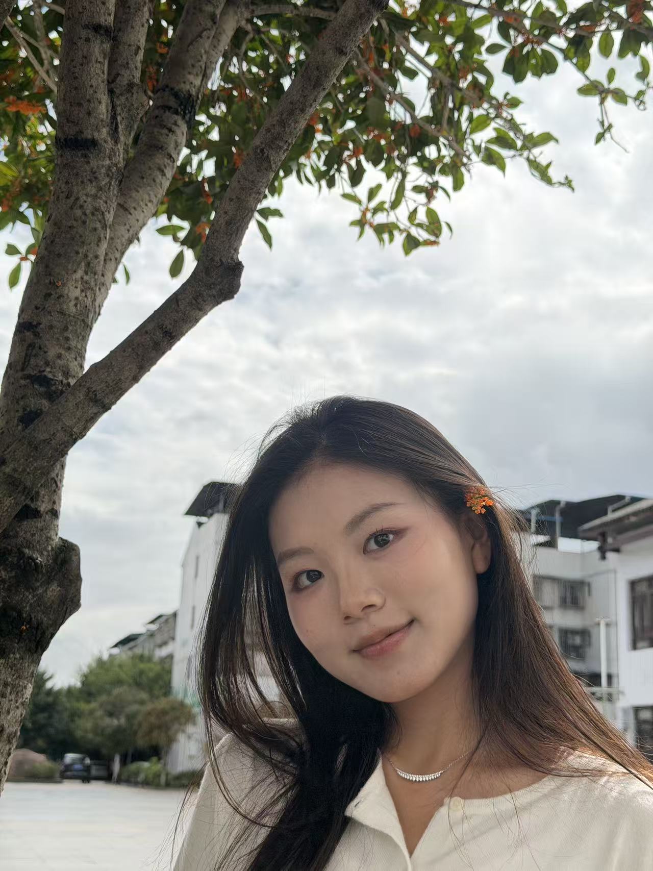 你衬托出了花花的美